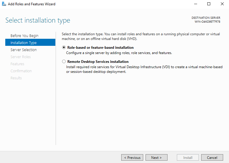 Active Directory lab step 3