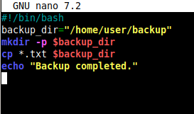 Backup