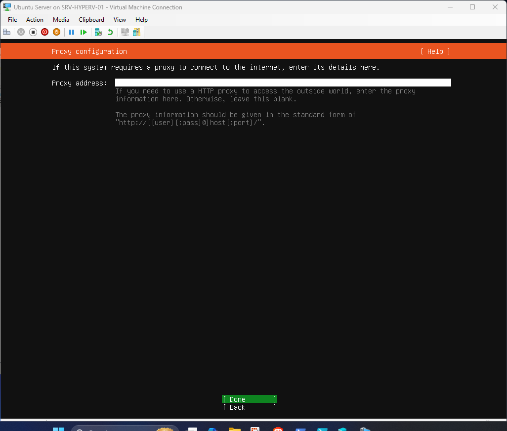 Ubuntu Server 24.04 installation step 37