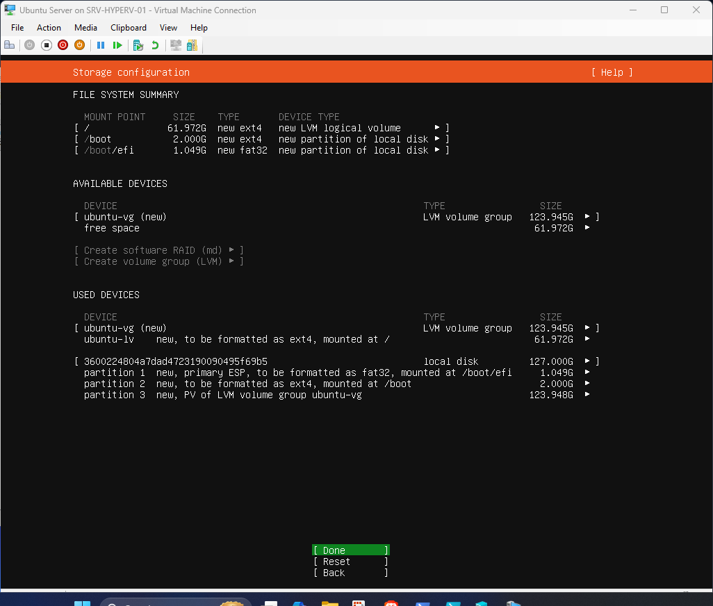 Ubuntu Server 24.04 installation step 41
