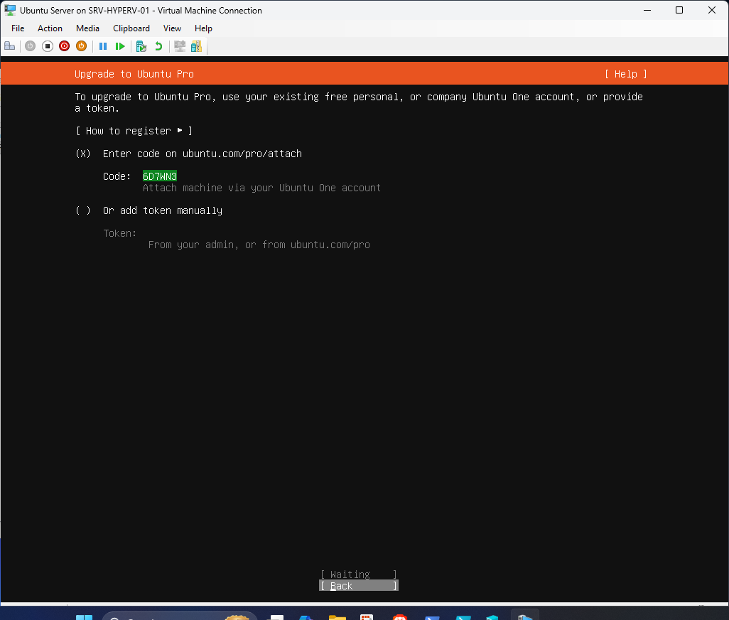 Ubuntu Server 24.04 installation step 46