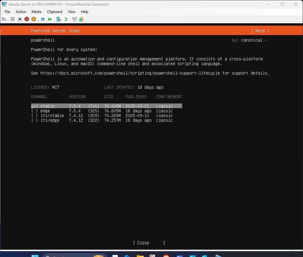 Ubuntu Server 24.04 installation step 50