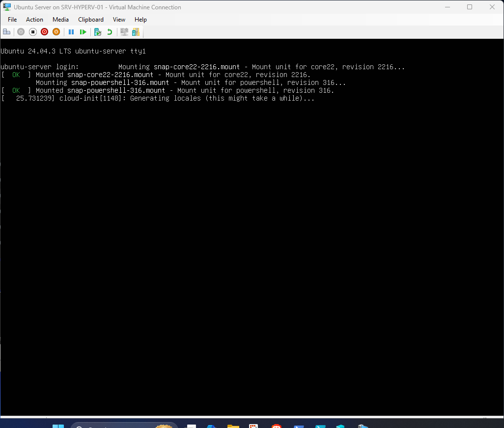 Ubuntu Server 24.04 installation step 56
