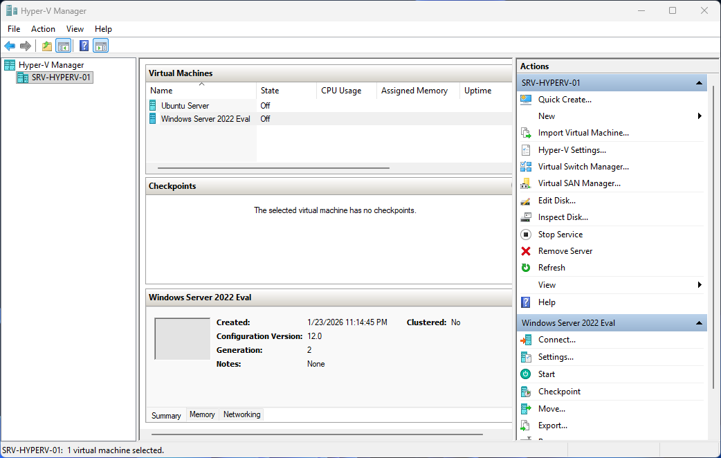 Windows Server 2022 installation step 11