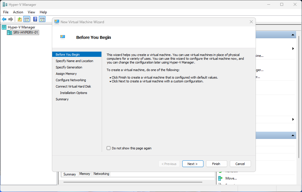 Windows Server 2022 installation step 2