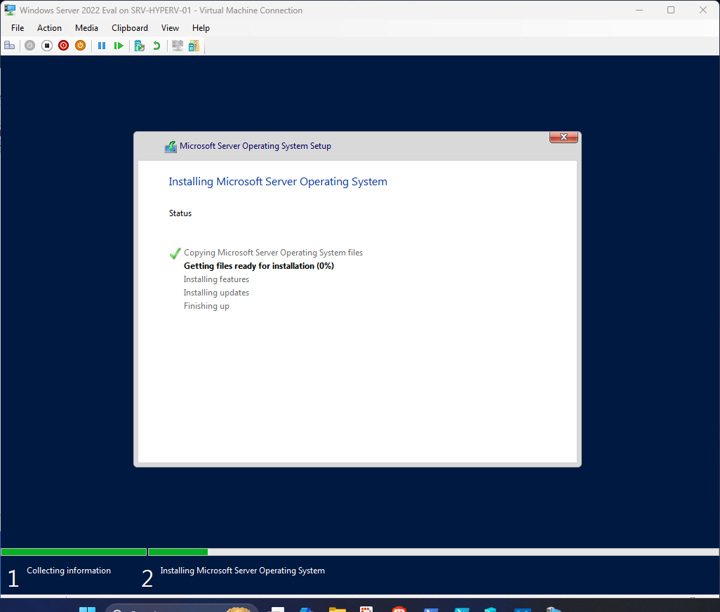 Windows Server 2022 installation step 22