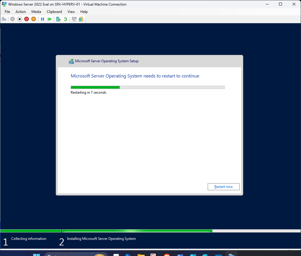 Windows Server 2022 installation step 24