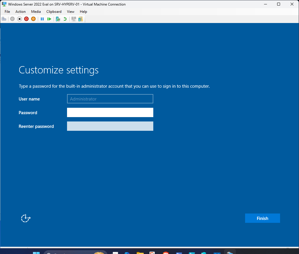 Windows Server 2022 installation step 27