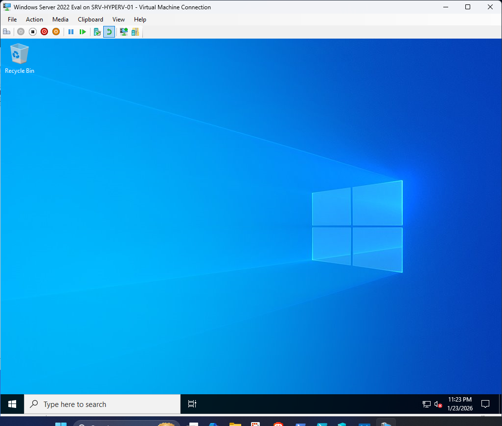 Windows Server 2022 installation step 30