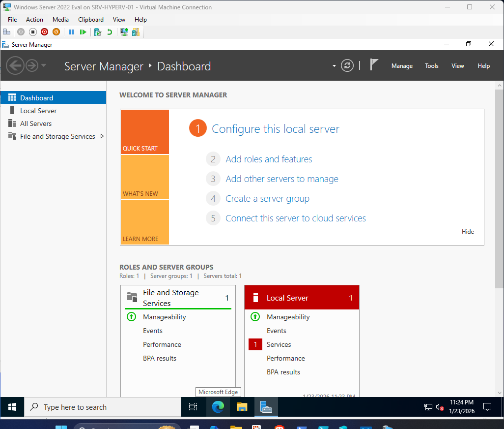 Windows Server 2022 installation step 31