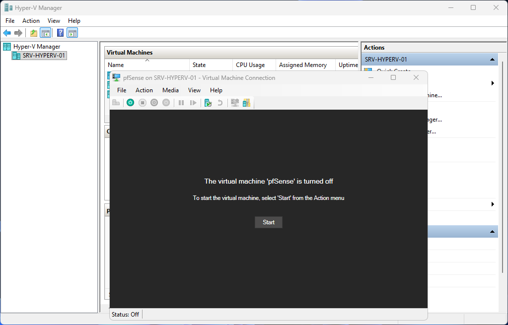pfSense installation step 15