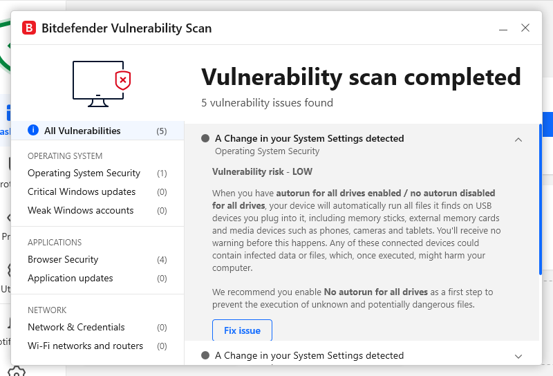 BitDefender setup step 19