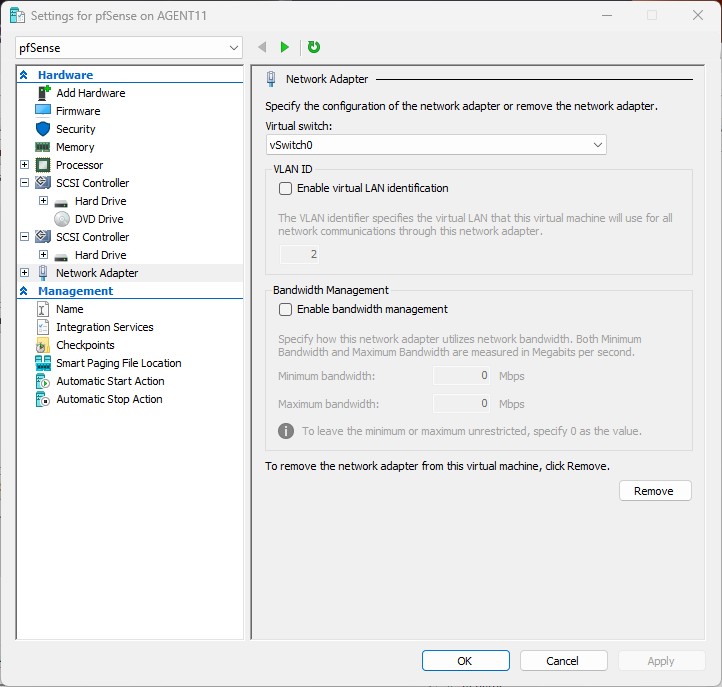 virtual Switch Setup Setp 9