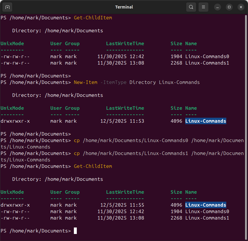 PowerShell rm Remove-Item example