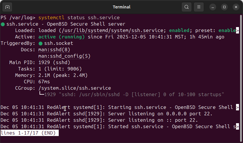 Viewing log content via Get-Content