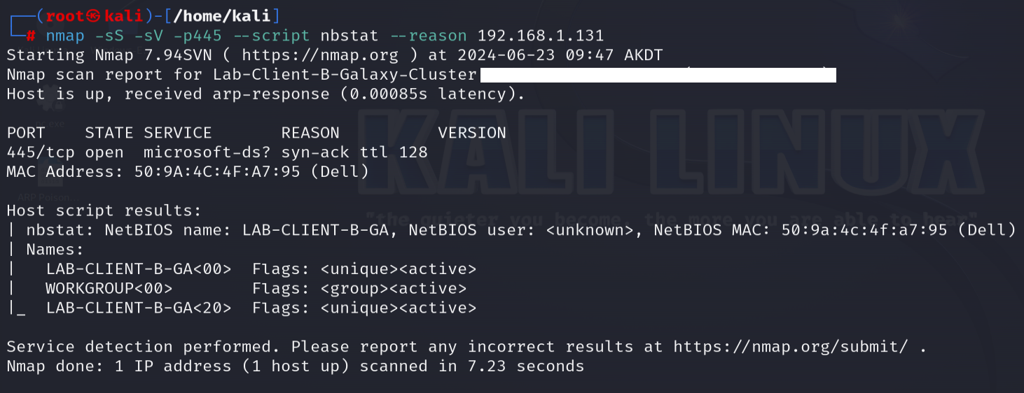 Nmap OS Discovery 2