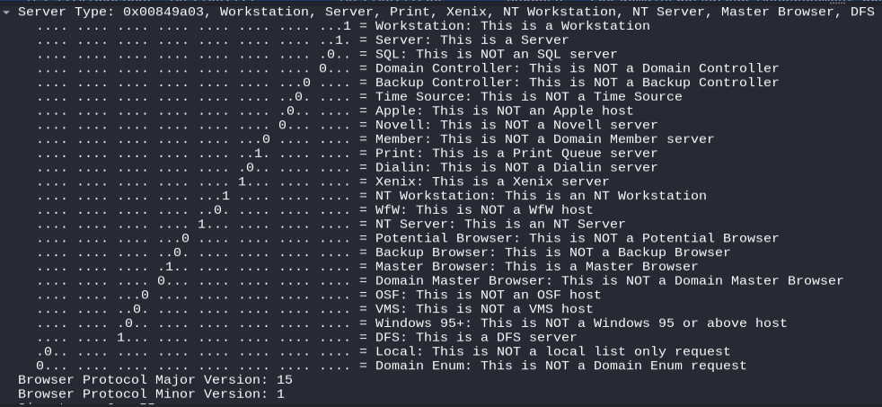 Wireshark enumeration panel 3