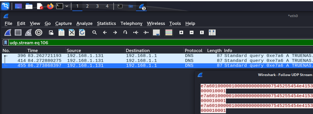 Wireshark: DNS server enumeration example 2