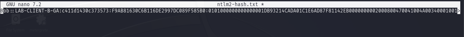 Hashcat: cracking in progress