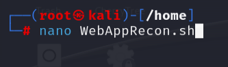Bash script creation 1