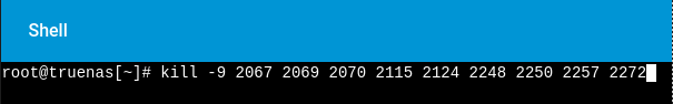 Force-killing malicious processes