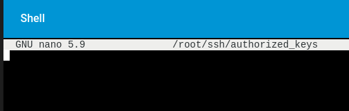 Saved and secured authorized_keys after removal