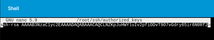 Removing the suspicious key entry
