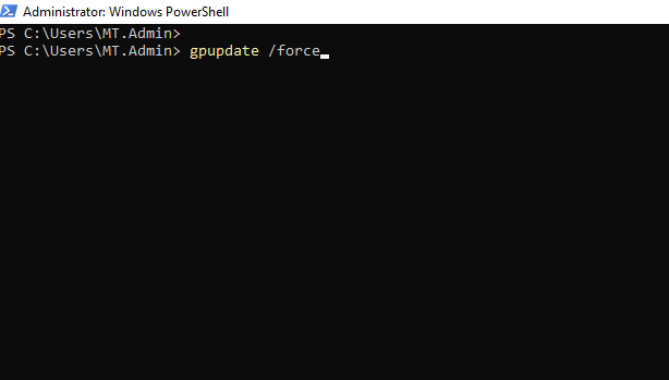 Opening an elevated PowerShell session