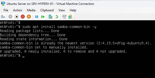 rpcclient installation completed