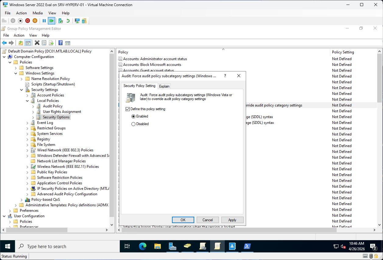 Golden Rule Advanced Setting 2
