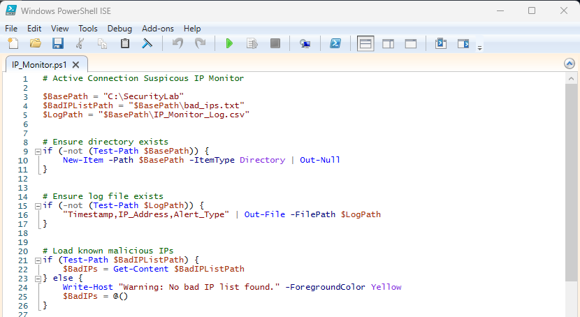 IP monitoring 1