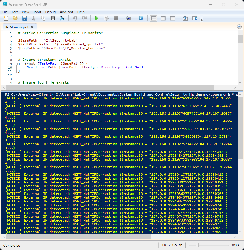 IP monitoring 3