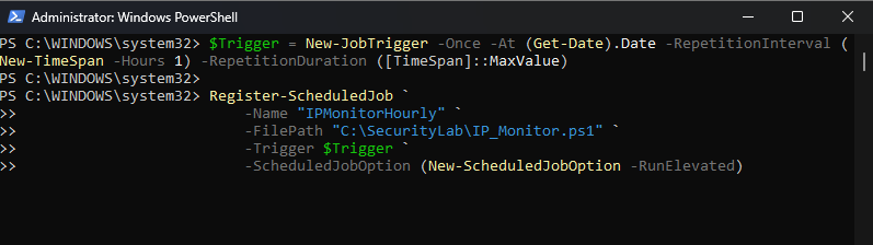 IP monitoring 7