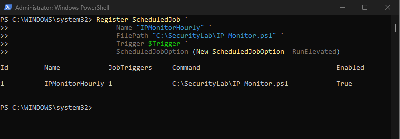 IP monitoring 8