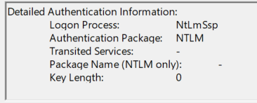 Failed logon 5