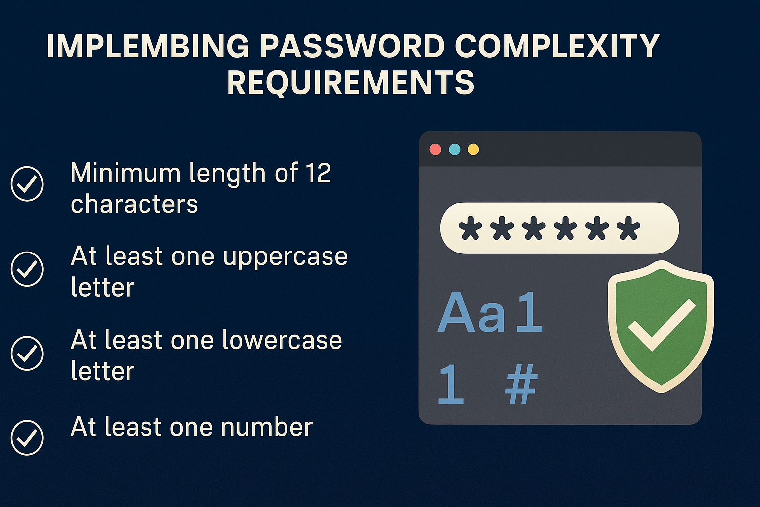 Password Complexity Requirements