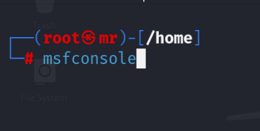 Metasploit console prepared for SSH brute-force