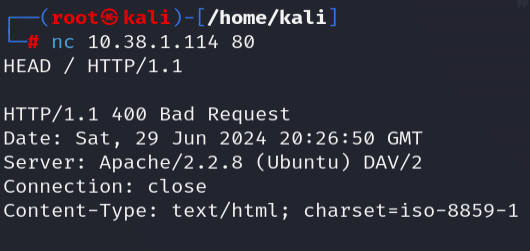 Recon with Metasploit Step 1