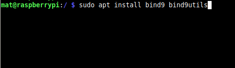 Installing BIND9